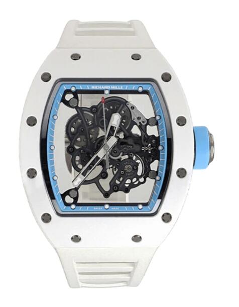 Replica Richard Mille RM055 Bubba Watson White Asia Edition Watch